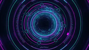 Fields Of Radiant Color Wallpaper