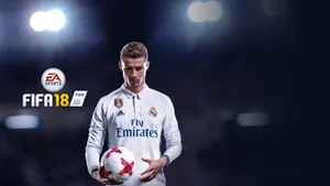 Fifa Ronaldo Holding Ball Wallpaper
