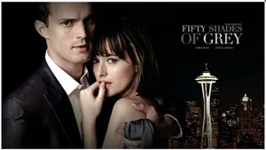 Fifty Shades Of Grey Dakota And Jamie Poster Wallpaper