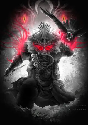 Fight Bravely In The Arena Of Apex Legends With Bloodhound! Wallpaper