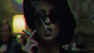 Fight Club Marla Smoking Wallpaper