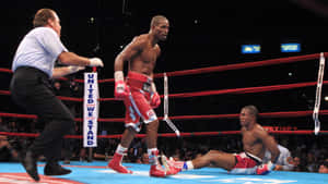 Fight Of Felix Trinidad And Bernard Hopkins Wallpaper