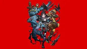 Fight Your Way Through The Outlands In Apex Wraith Wallpaper