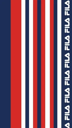 Fila Vertical Stripes Wallpaper