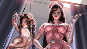 Final Fantasy 7 Nurses Wallpaper