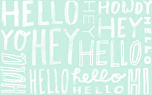 Find Beauty In The Details Of This Teal Aesthetic Laptop Wallpaper