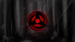 Find Your Power Of The Sharingan In The Depths Of The Forest Wallpaper