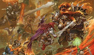 Fire Giants Of Dnd Wallpaper
