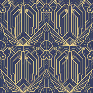 Fit For A Modern Artist With Art Deco Designed Iphone Wallpaper