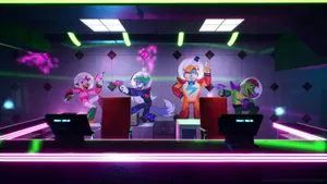 Five Nights At Freddy's Security Breach Server Room Wallpaper