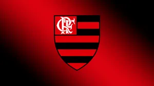 Flamengo Fc Red Gradient Wallpaper