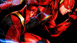 Flash Running Fast Close-up Wallpaper