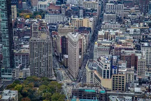 Flatiron Building In The United States Wallpaper