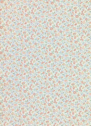 Floral Peach Phone Wallpaper