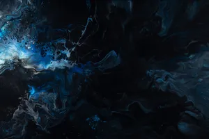 Fluid Marbling Dark Abstract Wallpaper