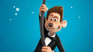 Flushed Away Roddy Swinging Wallpaper