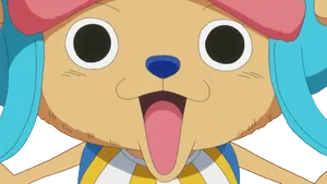 Focus Happy Face One Piece Chopper Wallpaper