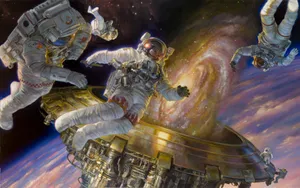 Follow Your Dreams – Artistic Paintwork Wallpaper