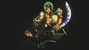 Follow Zoro On His Travels As He Works To Become The World’s Greatest Swordsman. Wallpaper