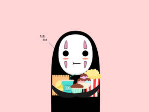 Foodie No-face Wallpaper