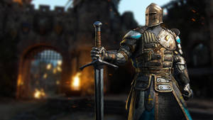 For Honor Game Warden In Castle Wallpaper