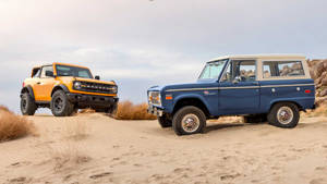 Ford Bronco Different Models Wallpaper