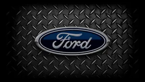 Ford Dark Logo Wallpaper