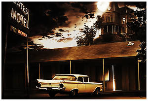 Ford Fairlane In Bates Motel Wallpaper