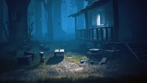 Forest Cabin Little Nightmares 4k Wallpaper