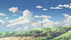 Forestland Aesthetic Anime Scenery Wallpaper