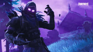 Fortnite Battle Royale 4k Purple Wallpaper