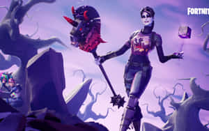 Fortnite Dark Bomber Unleashed Wallpaper