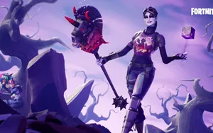 Fortnite Dark Bomber Unleashed Wallpaper