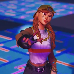 Fortnite Pfp Cool Aura Peace Sign Wallpaper