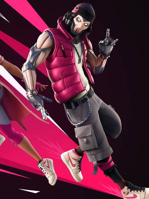 Fortnite Pfp Pink Grind Epic Outfit Wallpaper