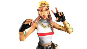 Fortnite Save The World Aura Skin Wallpaper