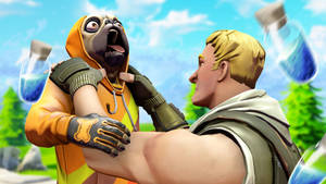 Fortnite Thumbnail Jonesy And Doggo Wallpaper