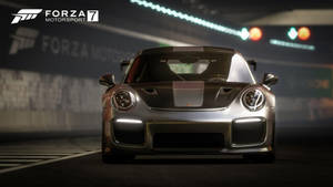 Forza 7 Porsche Car Parked Wallpaper