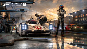 Forza 7 Porsche Racing Car Wallpaper