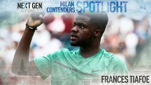 Frances Tiafoe Tennis Poster Wallpaper
