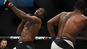 Francis Ngannou Missed Punch Wallpaper