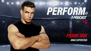 Frank Mir Podcast Poster Advertisement Wallpaper