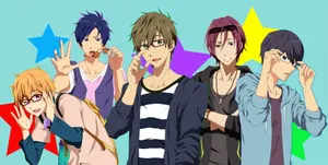 Free Anime Pfp Vibrant Stars Wallpaper