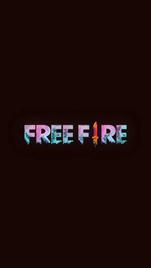 Free Fire 2021 Typography Graphic Wallpaper