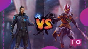 Free Fire Chrono And Wukong Wallpaper