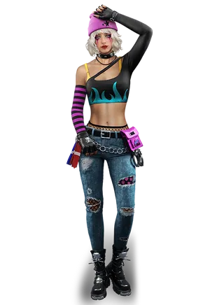 Free Fire Dasha Png Wallpaper