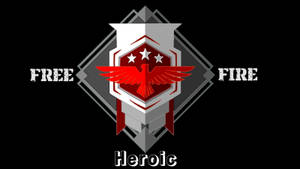 Free Fire Heroic Rank Wallpaper