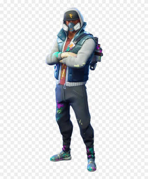 Free Fire Stylish Male Character Png Wallpaper