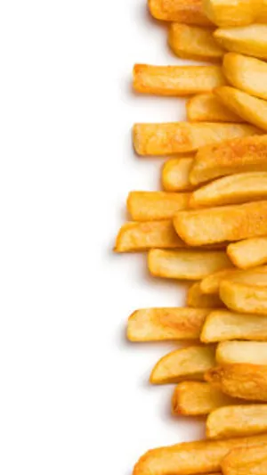 French Fries In Side Wallpaper