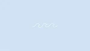 Fresh And Elegant Pastel Blue Aesthetic Desktop Wallpaper